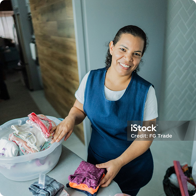 Saveplus team member working