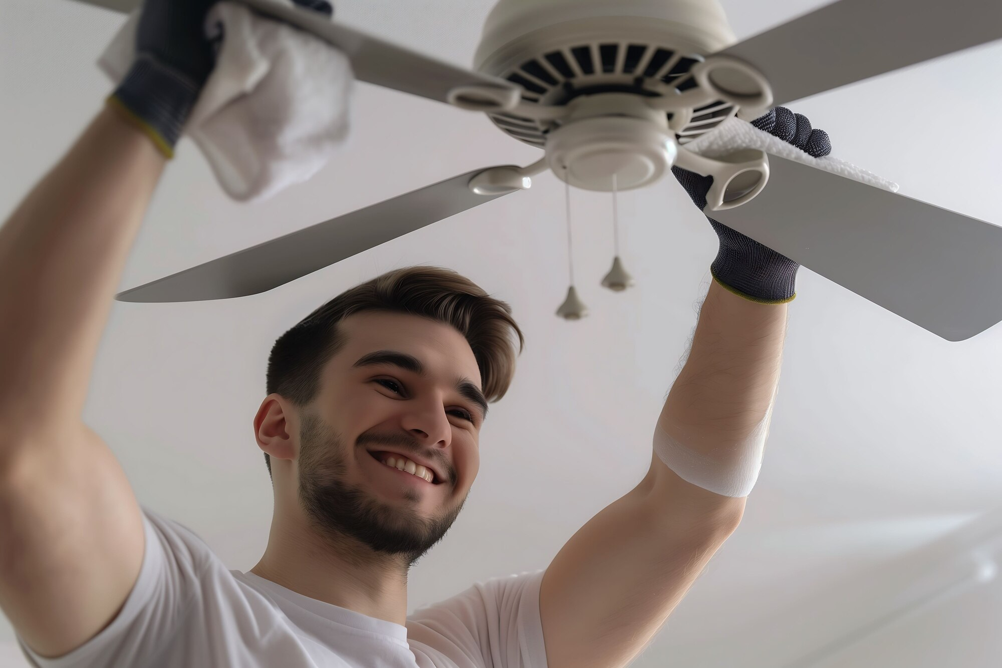 Electric Fan Cleaning